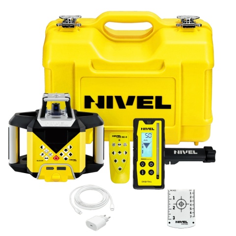 Laser obrotowy NIVEL SYSTEM NL620R DIGITAL SET