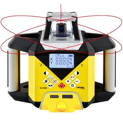 Laser obrotowy NIVEL SYSTEM NL740R DIGITAL SET