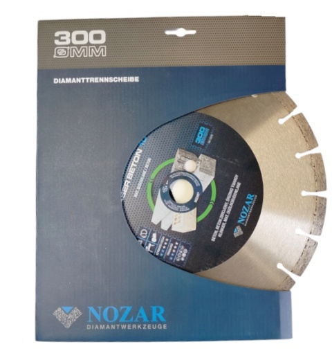 Tarcza diamentowa NOZAR LASER BETON10 300 mm