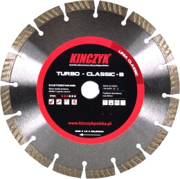 Tarcza diamentowa KIŃCZYK TURBO CLASSIC-B 350mm