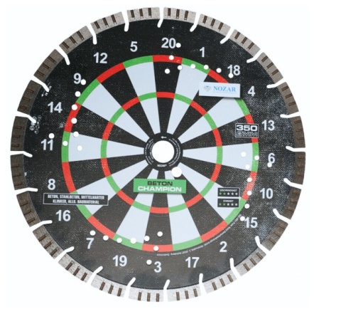 Tarcza diamentowa NOZAR BETON CHAMPION 350mm