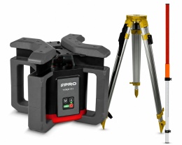 Laser obrotowy PRO TYXER R1 SET