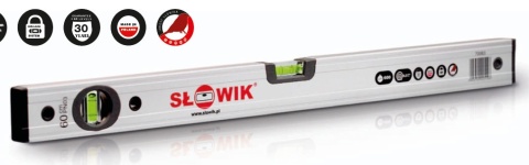 Poziomica aluminiowa SŁOWIK PN03 40cm