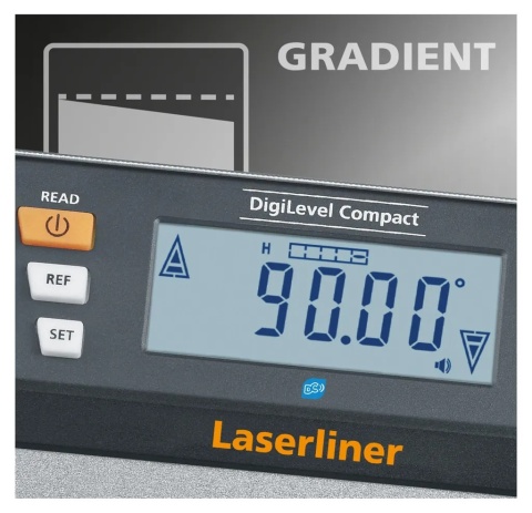 Poziomica elektroniczna LASERLINER DIGILEVEL Compact 23 cm