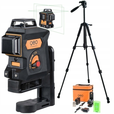 Laser krzyżowy Geo Fennel Geo6X GREEN SP Li-Ion SOFT BAG + statyw