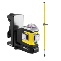 Laser krzyżowy Nivel System CLx3G MOTOR + tyczka rozporowa
