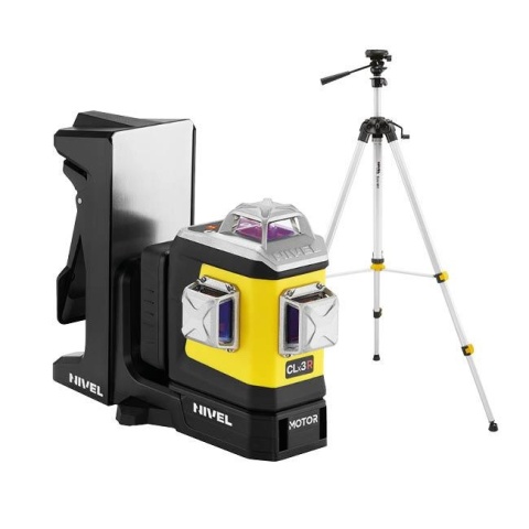 Laser krzyżowy Nivel System CLx3R MOTOR + statyw