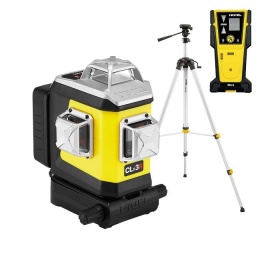 Laser krzyżowy Nivel System CLx3R + statyw + czujnik CLS-5