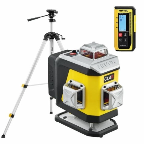 Laser krzyżowy Nivel System CL4R + statyw + czujnik CLS-300