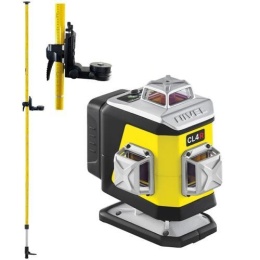 Laser krzyżowy Nivel System CL4R + tyczka rozporowa