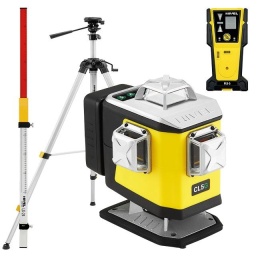 Laser krzyżowy Nivel System CL5G + statyw + czujnik CLS-5 + łata