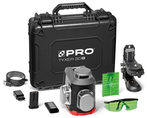 Laser krzyżowy PRO TYXER 3DG PLUS