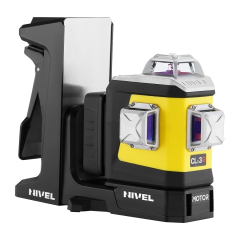 Laser krzyżowy Nivel System CLx3R MOTOR + statyw + czujnik CLS-310