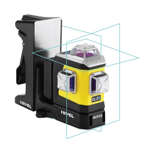 Laser krzyżowy Nivel System CLx3B MOTOR + tyczka rozporowa