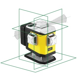Laser krzyżowy Nivel System CL5G + statyw + czujnik CLS-300 + łata