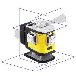 Laser krzyżowy Nivel System CL5V + statyw + czujnik CLS-300