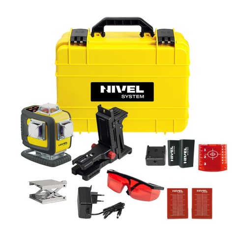 Laser krzyżowy Nivel System CL4D-R + statyw