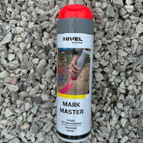 Farba do znakowania Nivel System Mark Master czerwona 500 ml