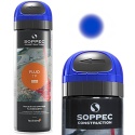 Farba geodezyjna Soppec FLUO+12 niebieska 500 ml