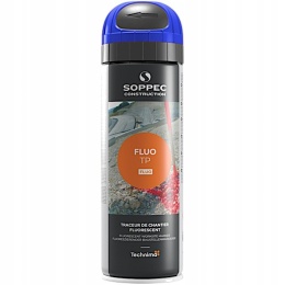 Farba geodezyjna Soppec FLUO+12 niebieska 500 ml