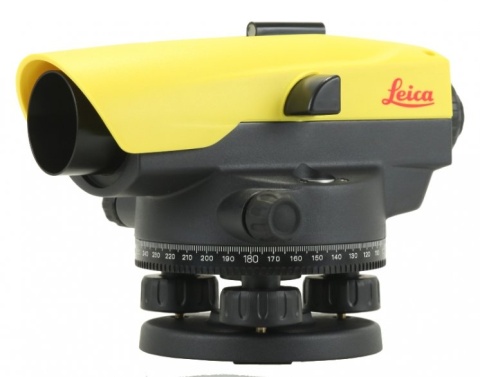 Niwelator optyczny Leica NA520 – zestaw ze statywem i łatą