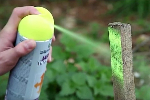 Farba geodezyjna Soppec Track Marker żółta 500 ml